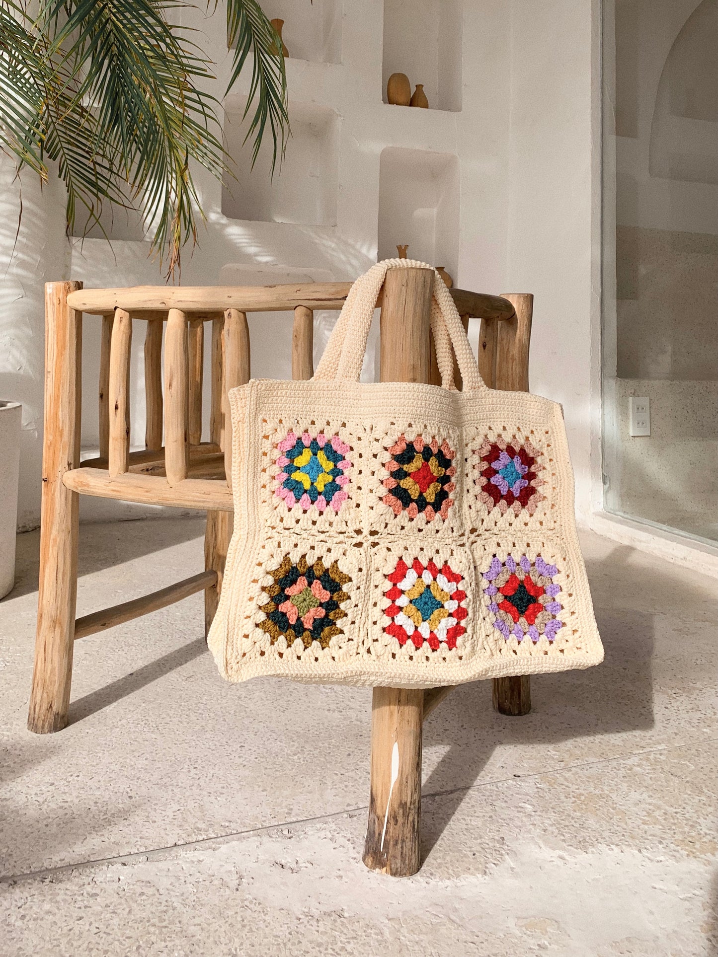 Square Crochet Bag