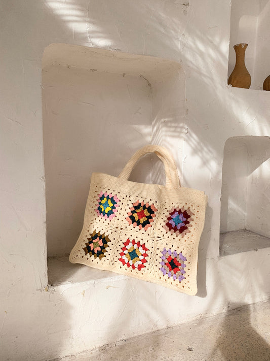Square Crochet Bag