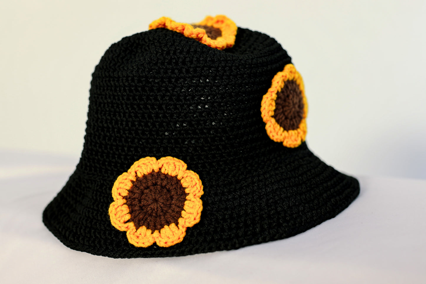 Sunflower Crochet Hat