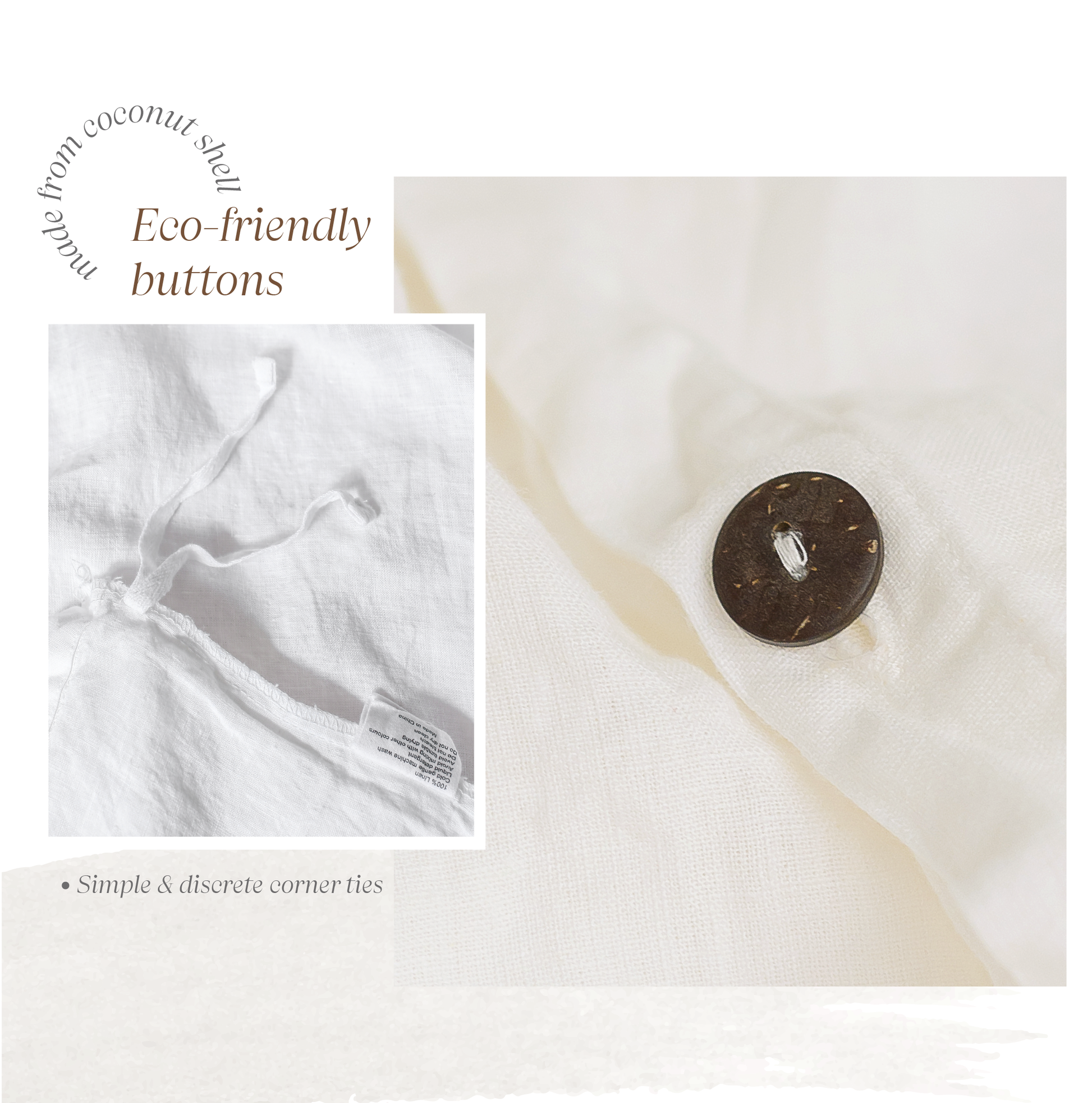 100% French Flax Linen bed Sheet Set